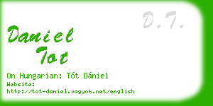 daniel tot business card